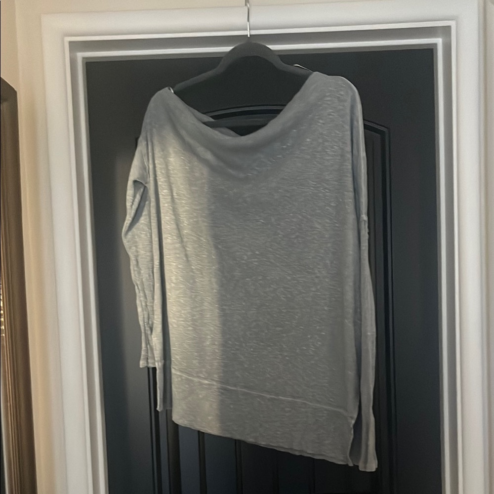 We The Free Gray Tunic Top